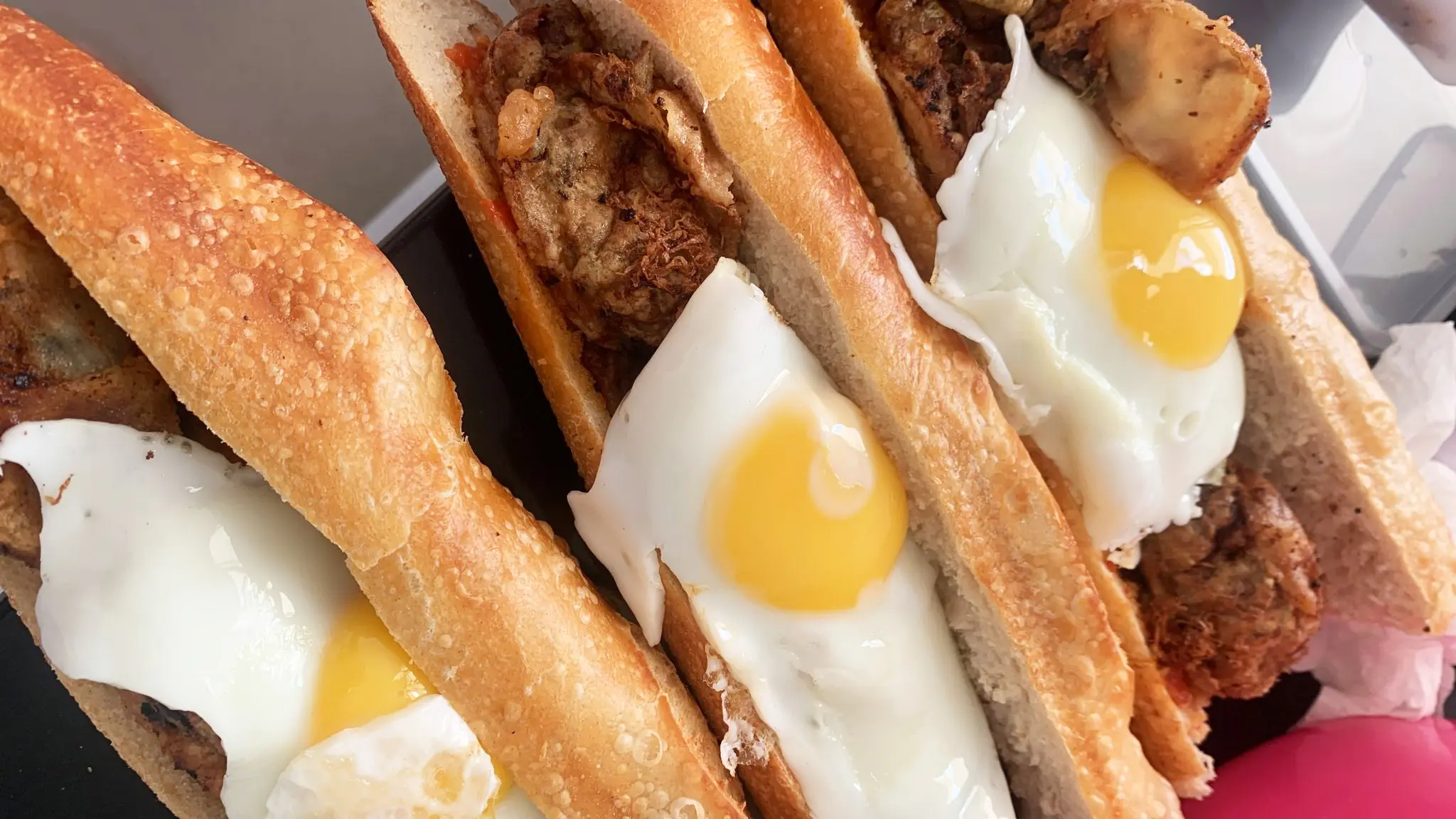 Sandwich Boulettes Mekbouba